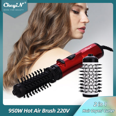 Hair Dryer Brush Auto-Rotating