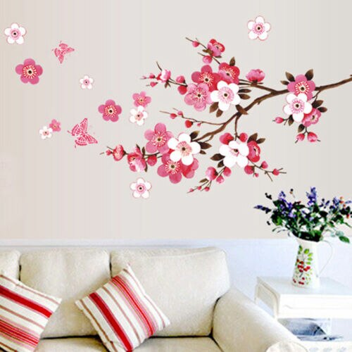 Cherry Beautiful Peach Blossom Flower Art