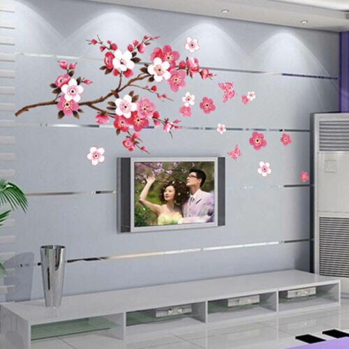 Cherry Beautiful Peach Blossom Flower Art