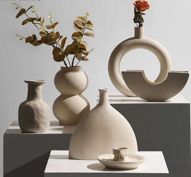 Flowers Vase Nordic Ceramic
