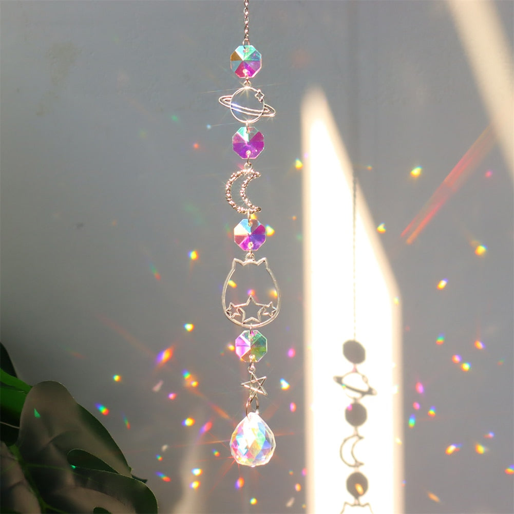 Sun Catchers Crescent Moon Pendant