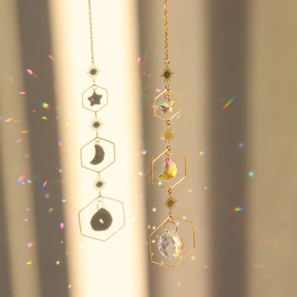 Sun Catchers Crescent Moon Pendant