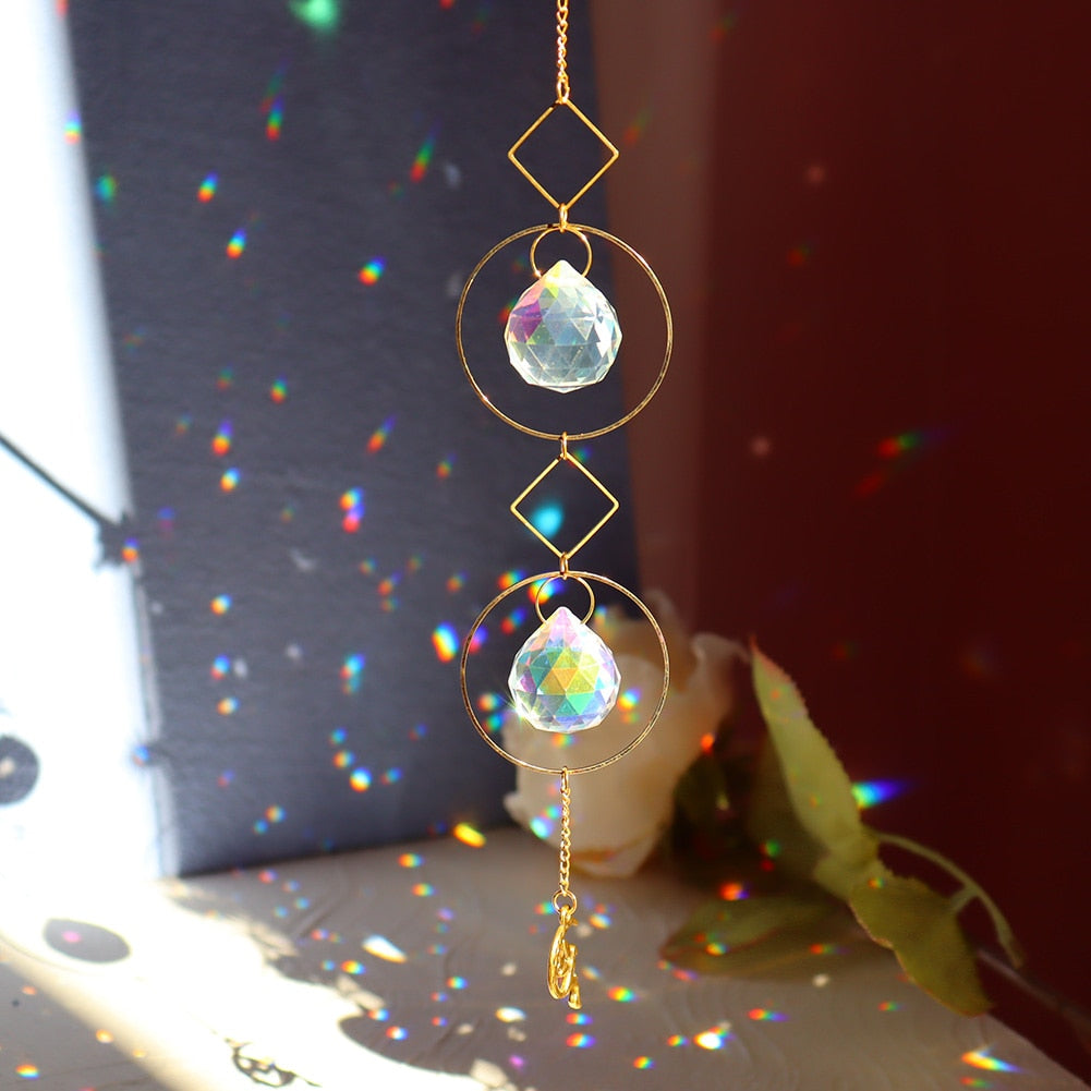 Sun Catchers Crescent Moon Pendant
