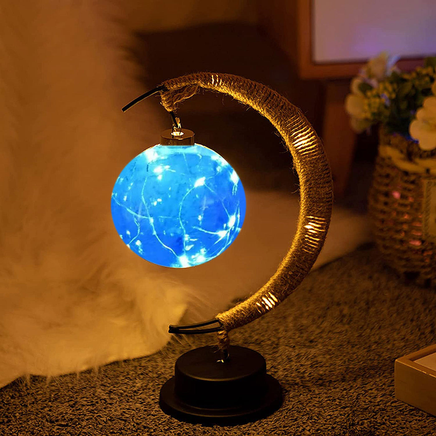 3D Moon LED Night Light