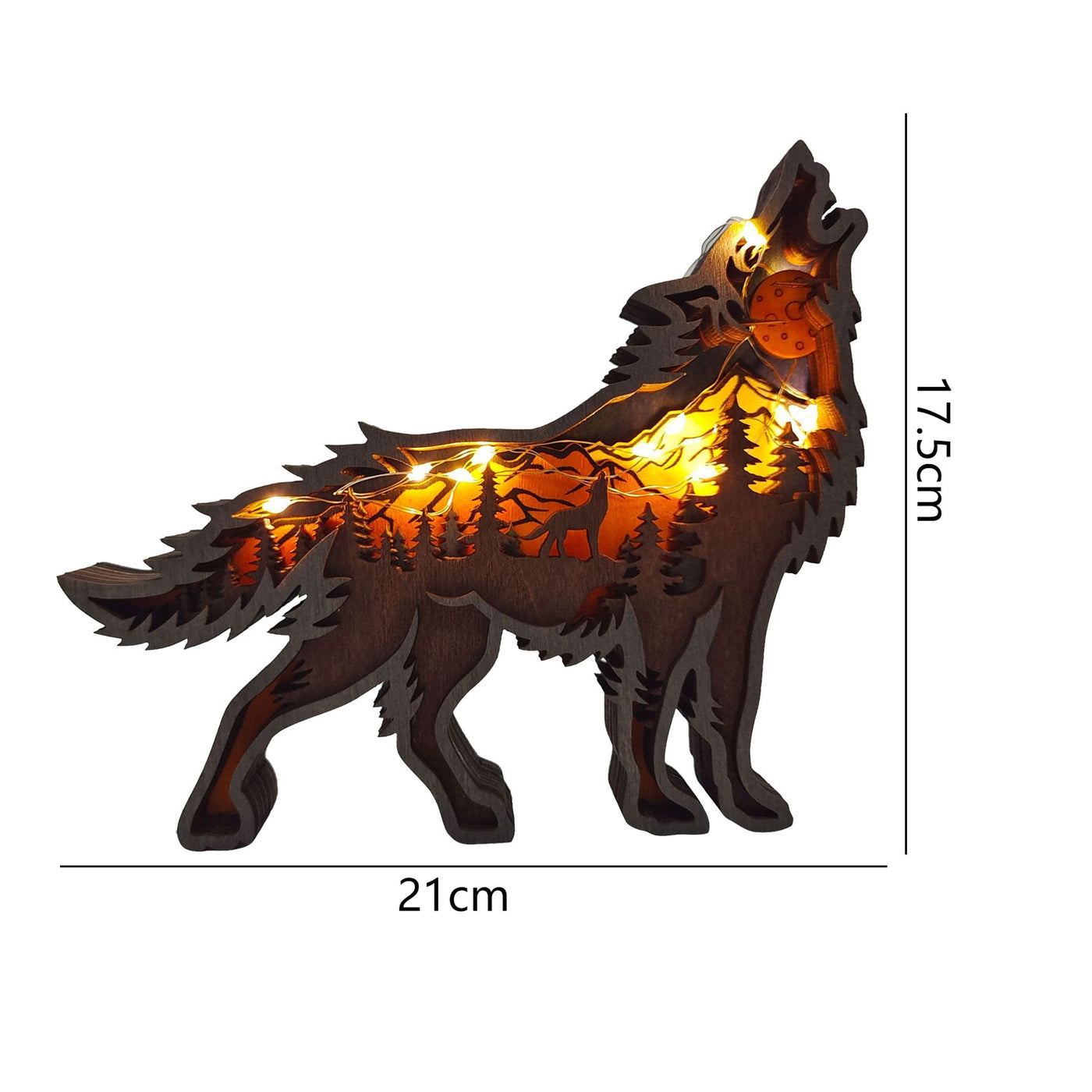 Hollow Forest Animals Statue Crafts