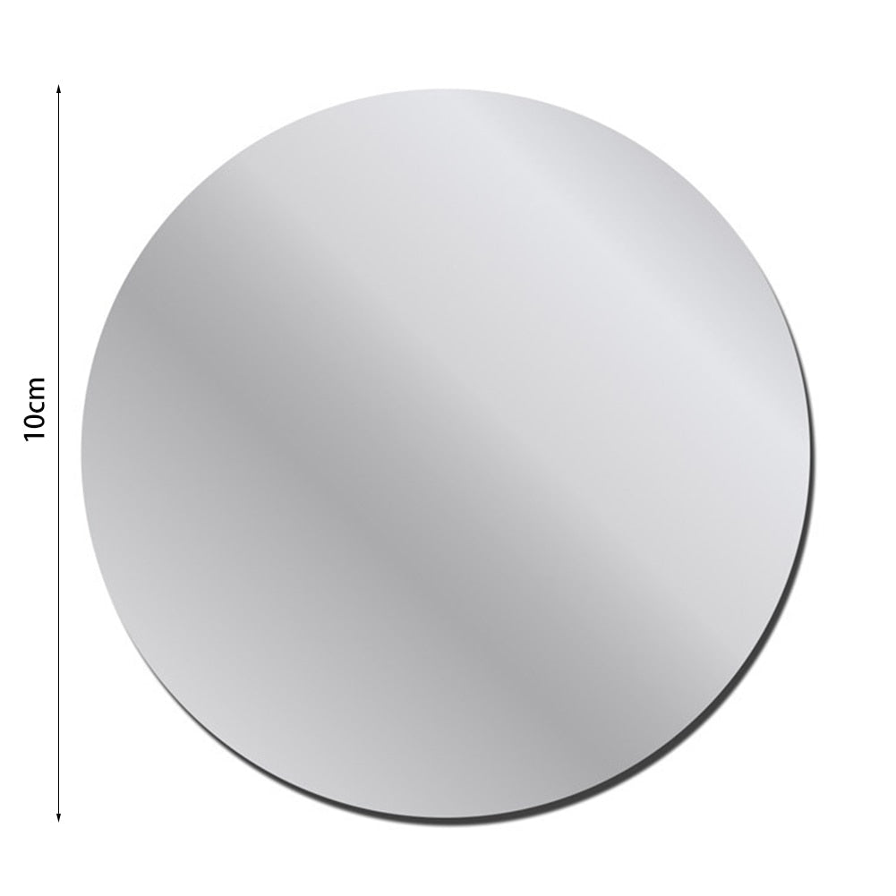 Round 3D Mirror Wall Sticker