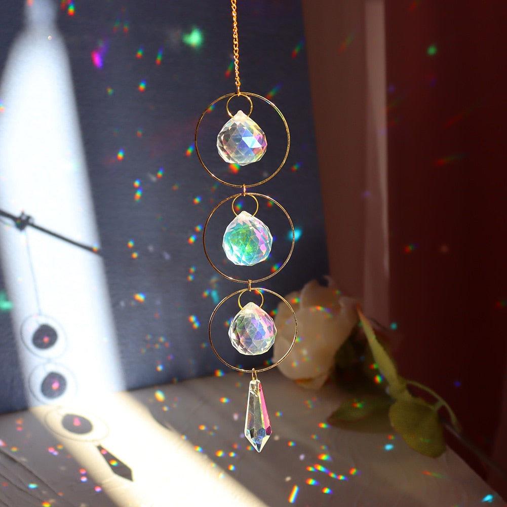 Sun Catchers Crescent Moon Pendant