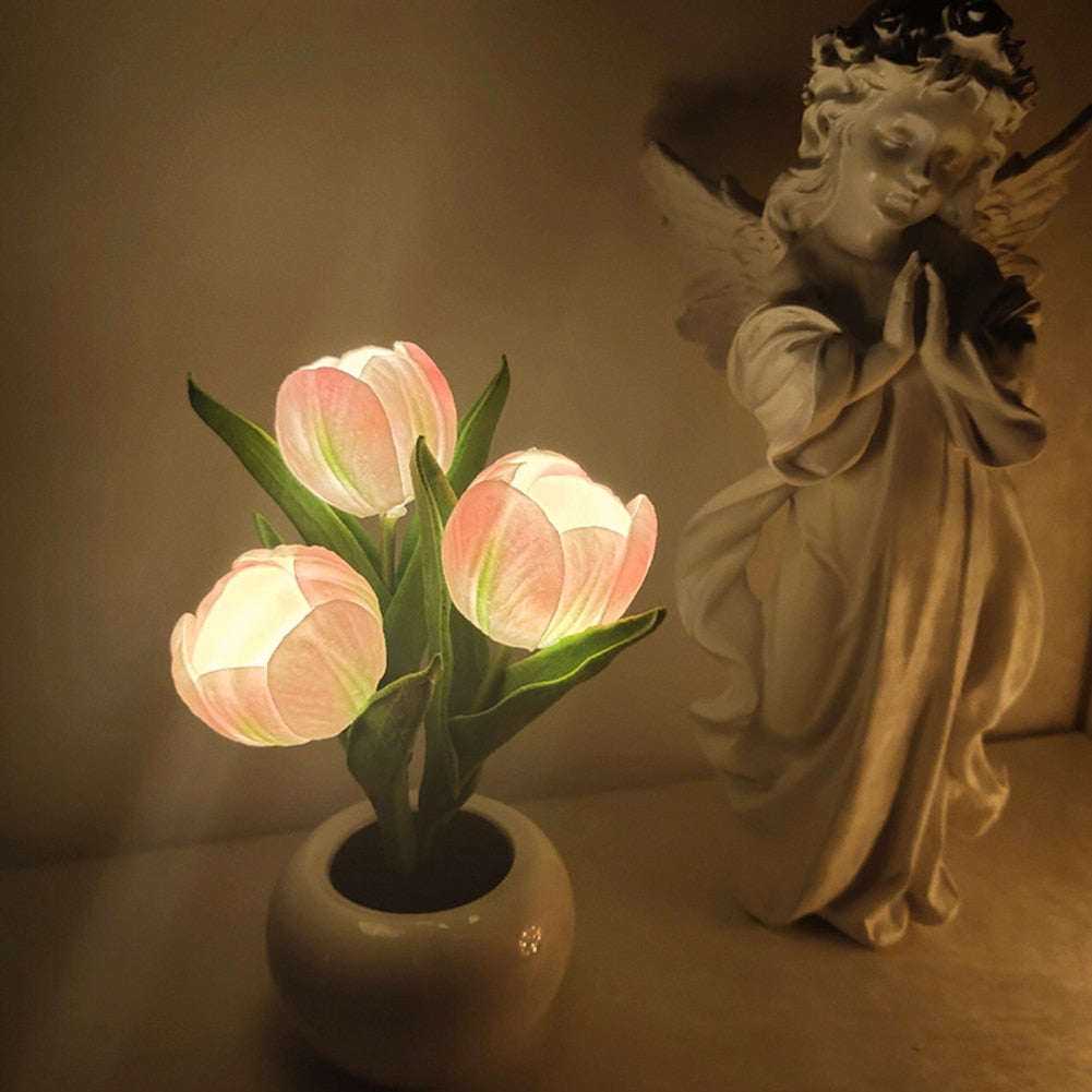 Tulip Night Lights LED Table Lamp