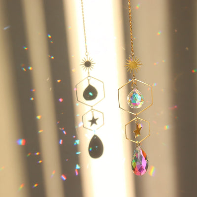 Sun Catchers Crescent Moon Pendant