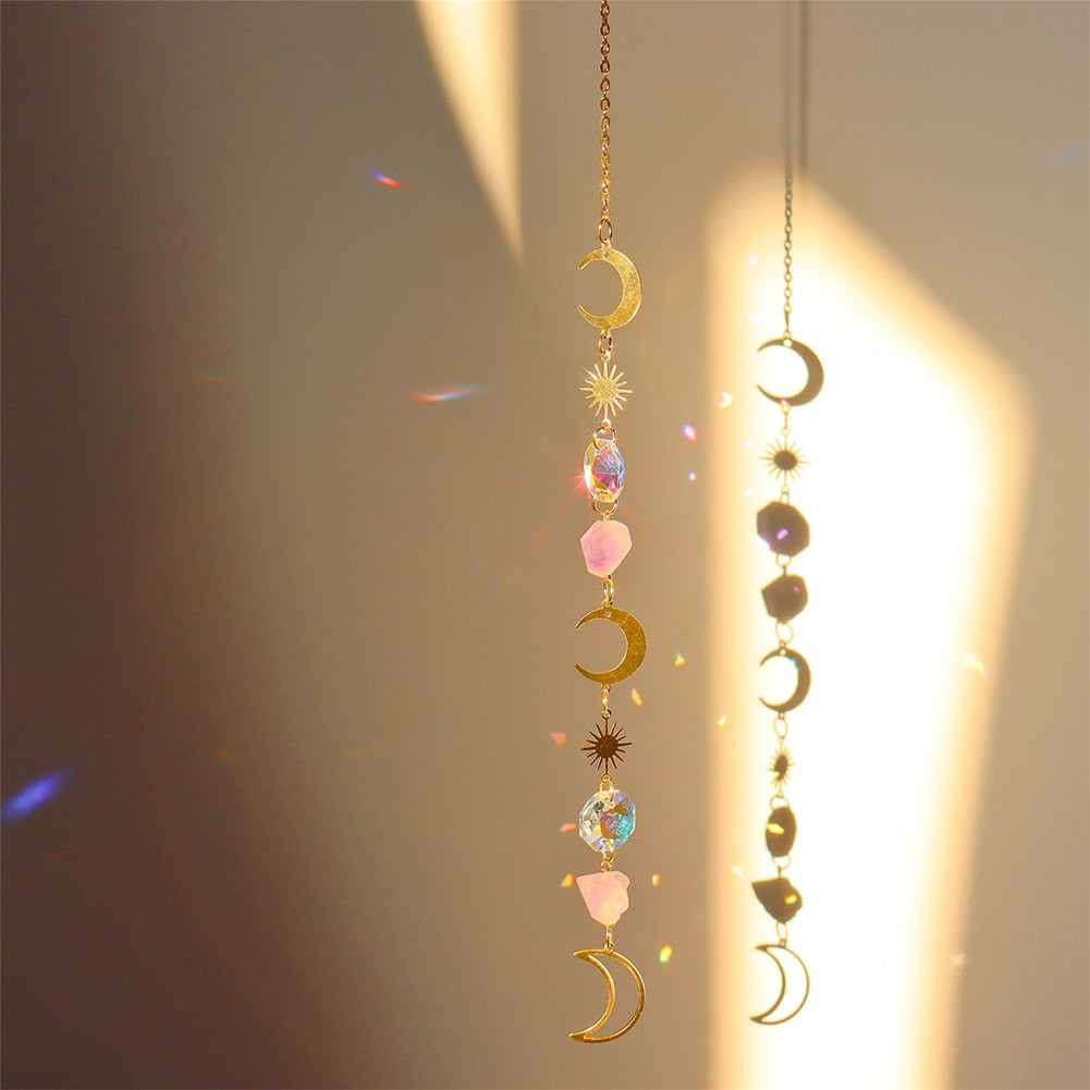 Sun Catchers Crescent Moon Pendant