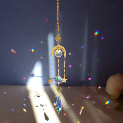Sun Catchers Crescent Moon Pendant