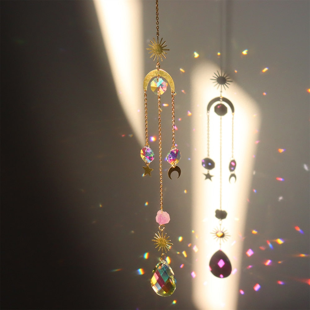 Sun Catchers Crescent Moon Pendant