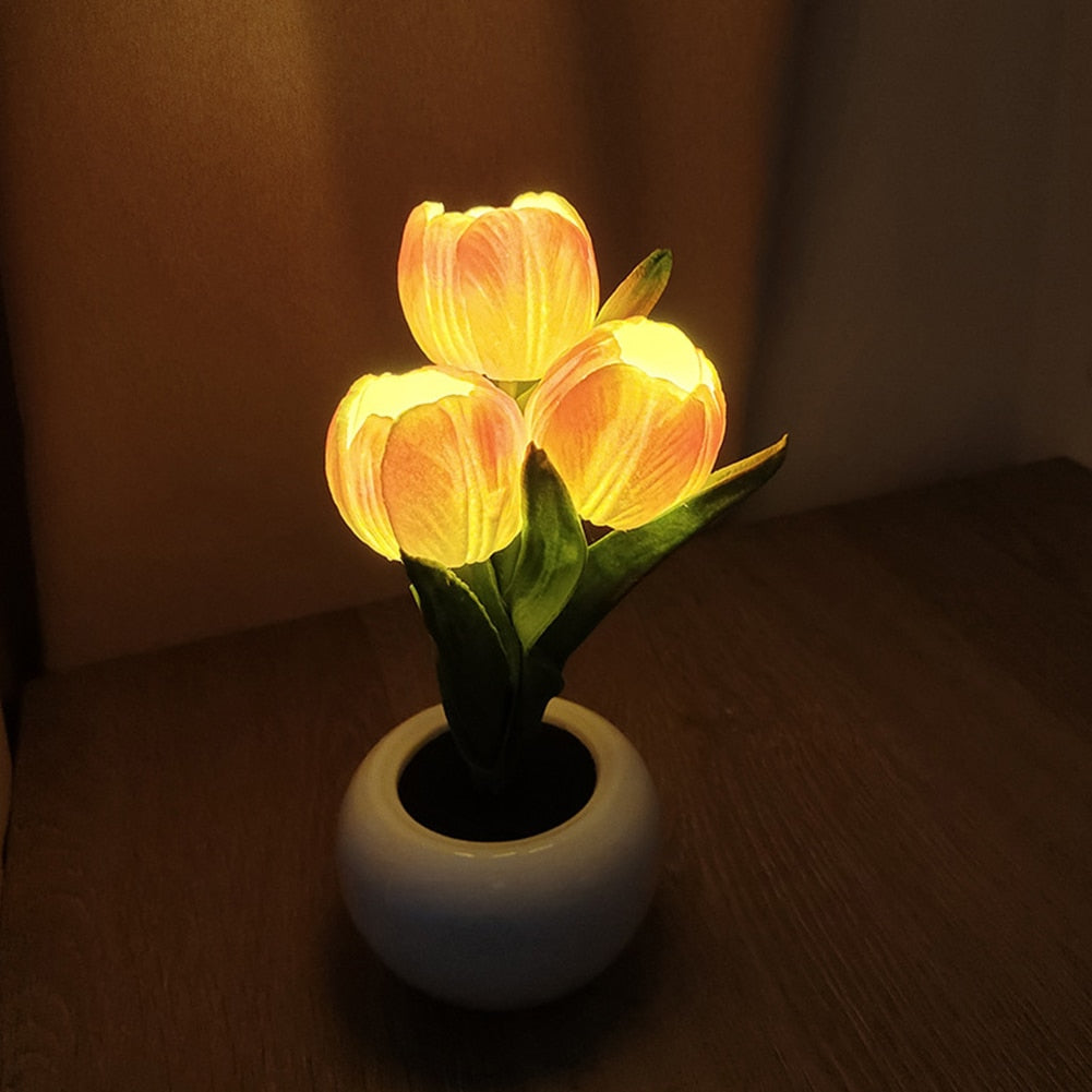 Tulip Night Lights LED Table Lamp