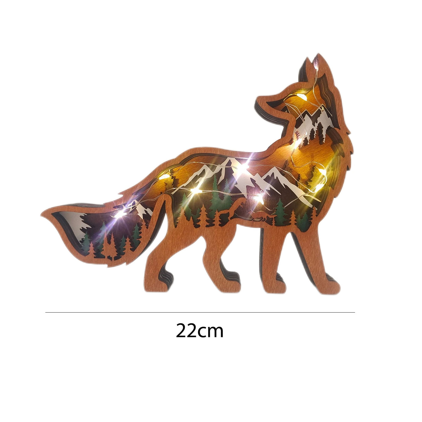 Hollow Forest Animals Statue Crafts