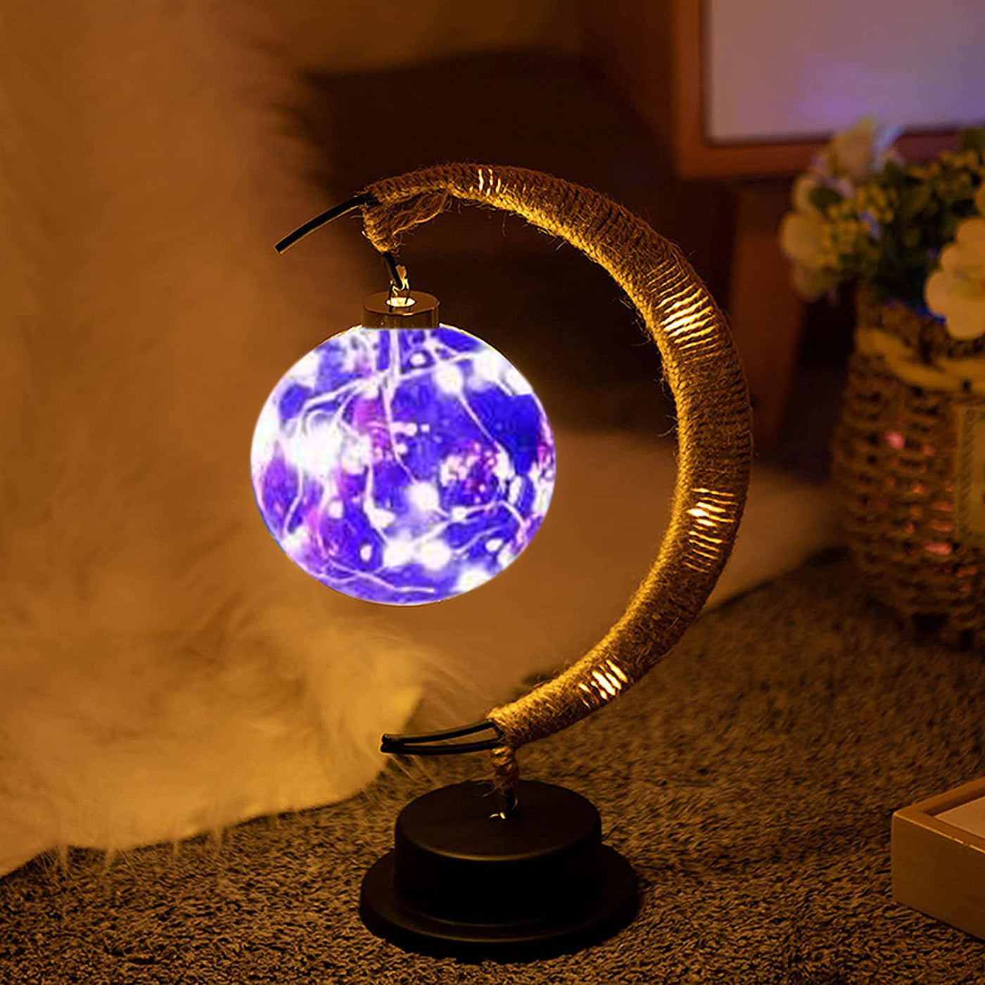 3D Moon LED Night Light