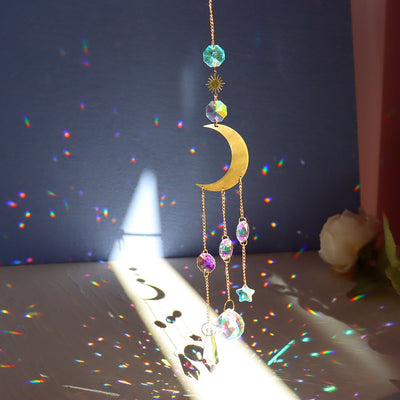 Sun Catchers Crescent Moon Pendant